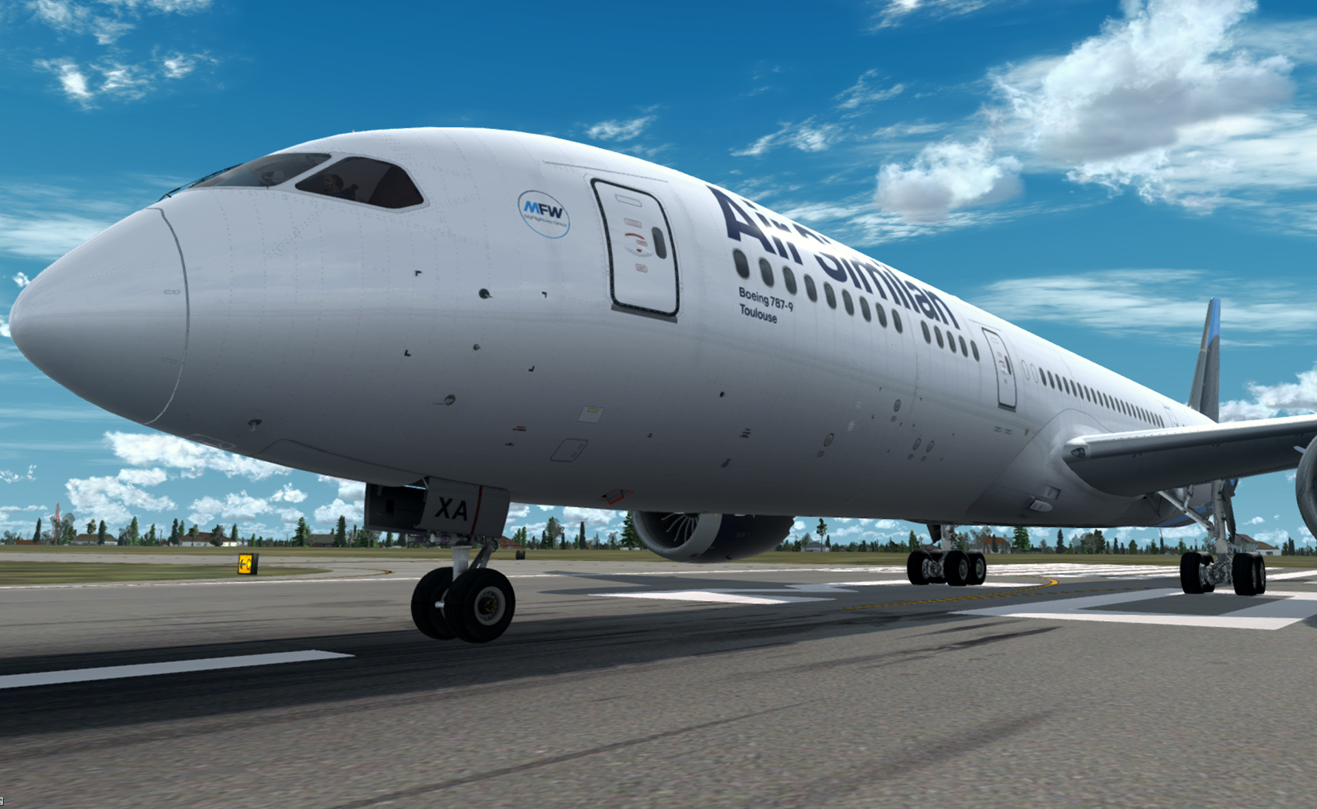 Le premier Boeing 787-9 d'Air Similan sort d'usine